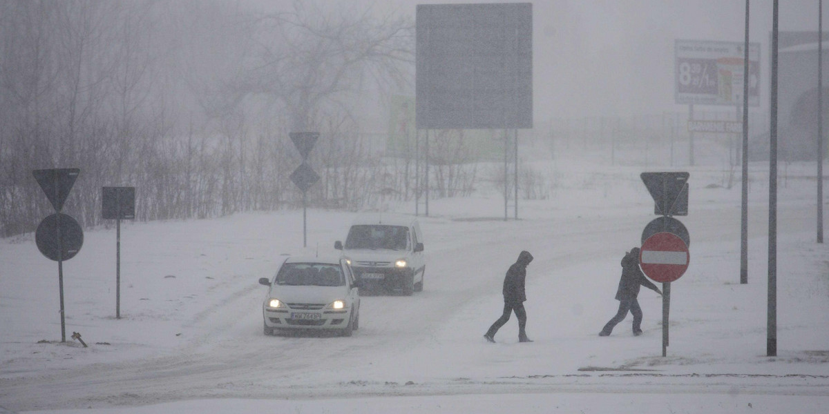 Śnieżyca zbliża się do Trójmiasta