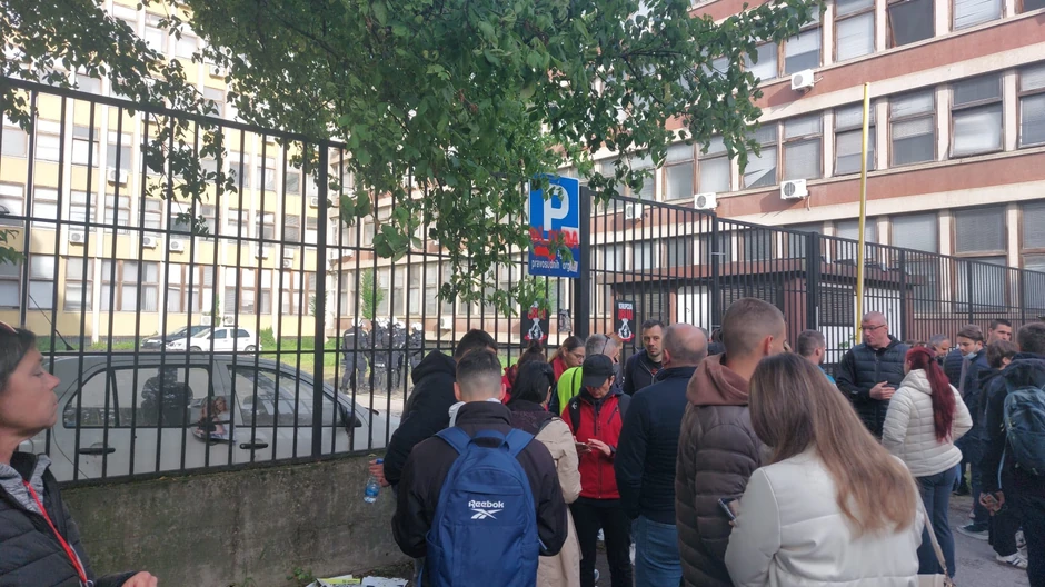 Blokada novosadske Palate pravde