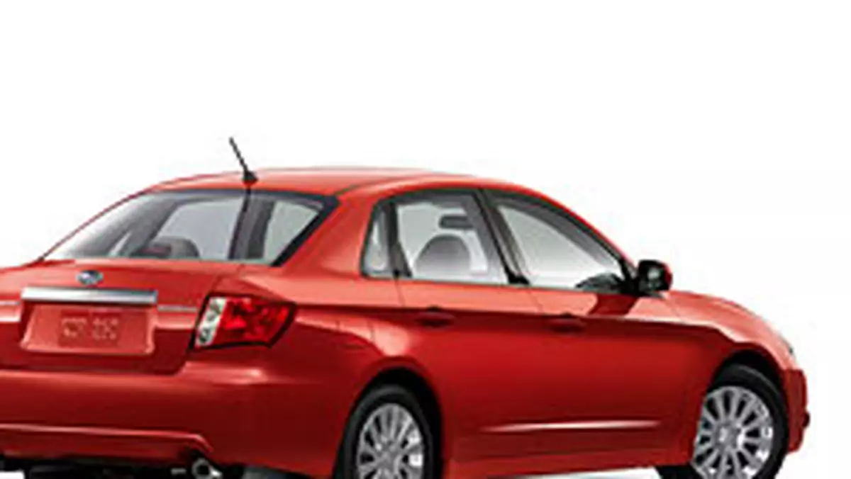 Subaru Impreza: sedan również w Europie