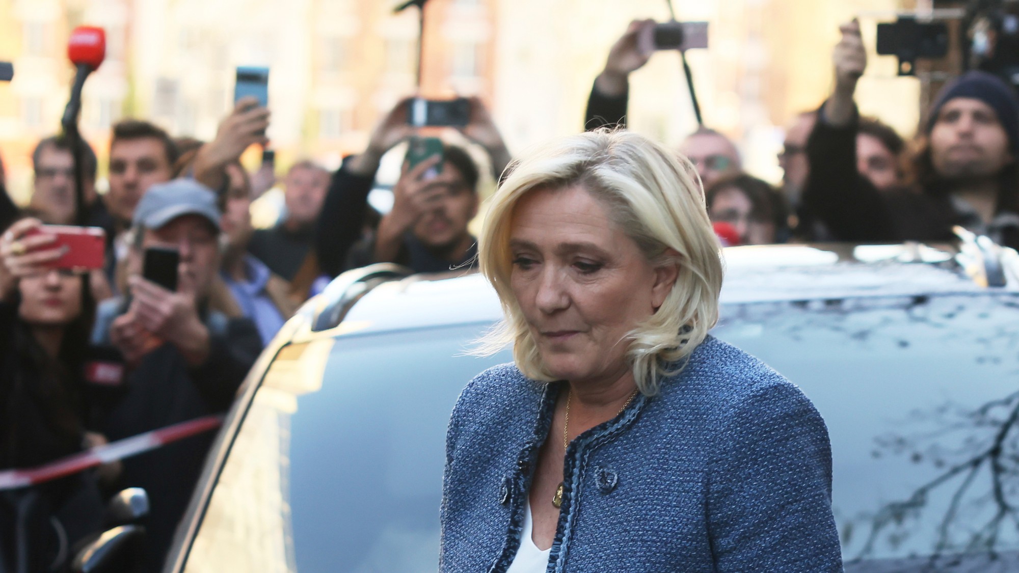 Predsedníčka Národného združenia Marine Le Penová.