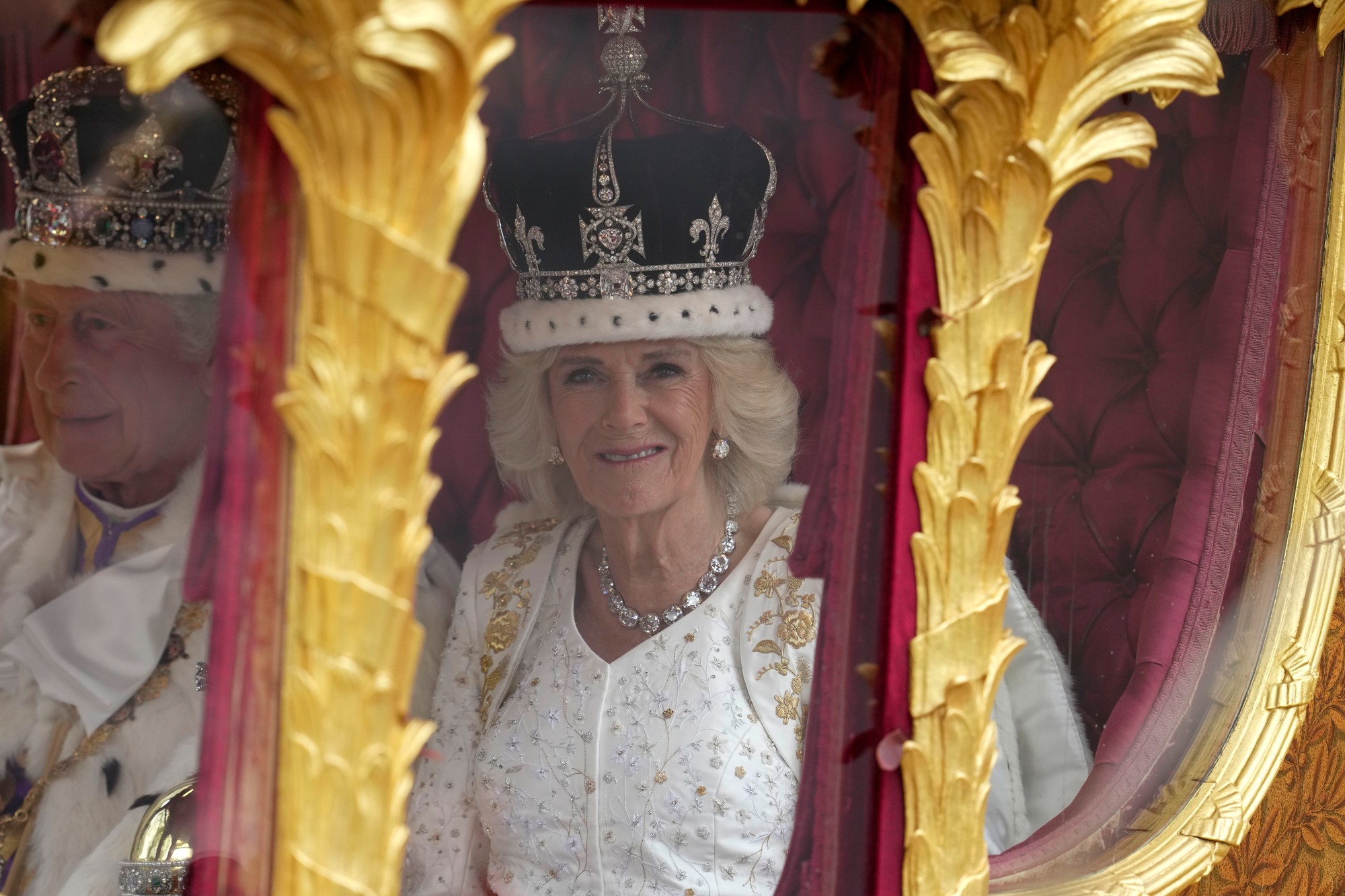 Kráľovná Camilla po korunovácii.