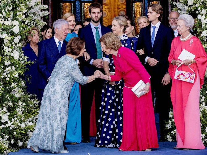 Aleksandar II i Katarina Karađorđević sa Sofijom od  Španije