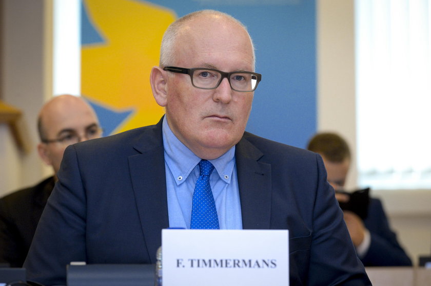 Timmermans znowu o Polsce. „Nie jestem optymistą"