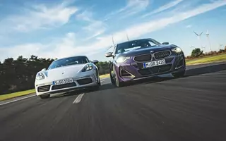 BMW M240i xDrive Coupe czy Porsche Cayman – który porywa bardziej na torze?