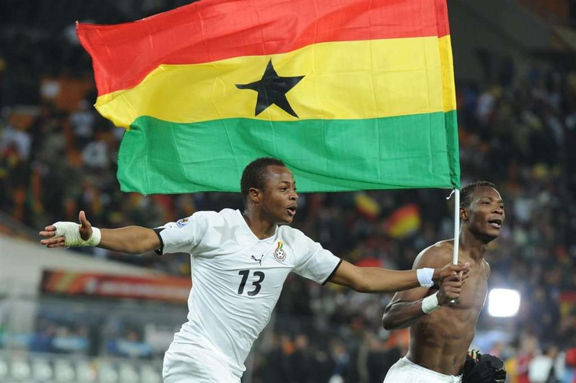 Andre Ayew z reprezentacji Ghany czuje wsparcie kibiców z całej Afryki na mundialu w RPA