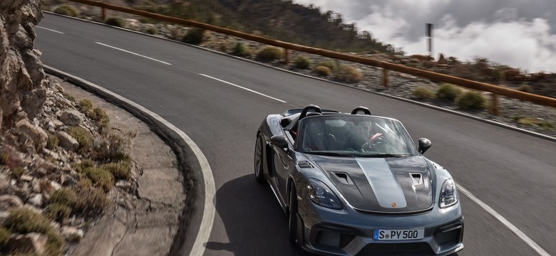 Porsche 718 Spyder RS to roadster marzenie