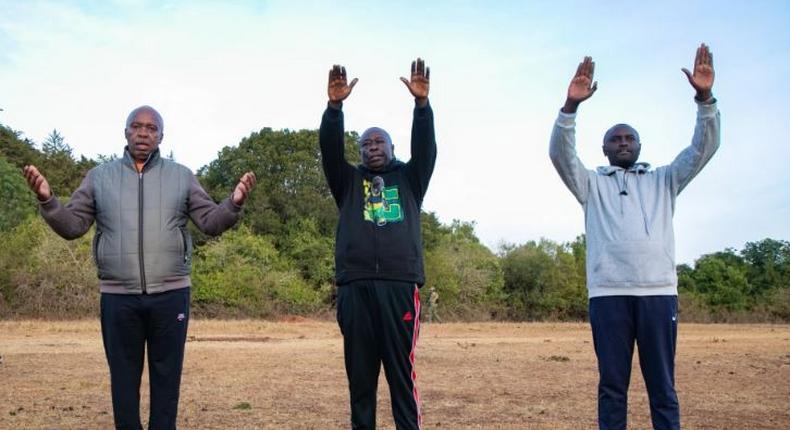DP Gachagua visits Mt Kenya to thank God for the rains on Saturday, March 17, 2023