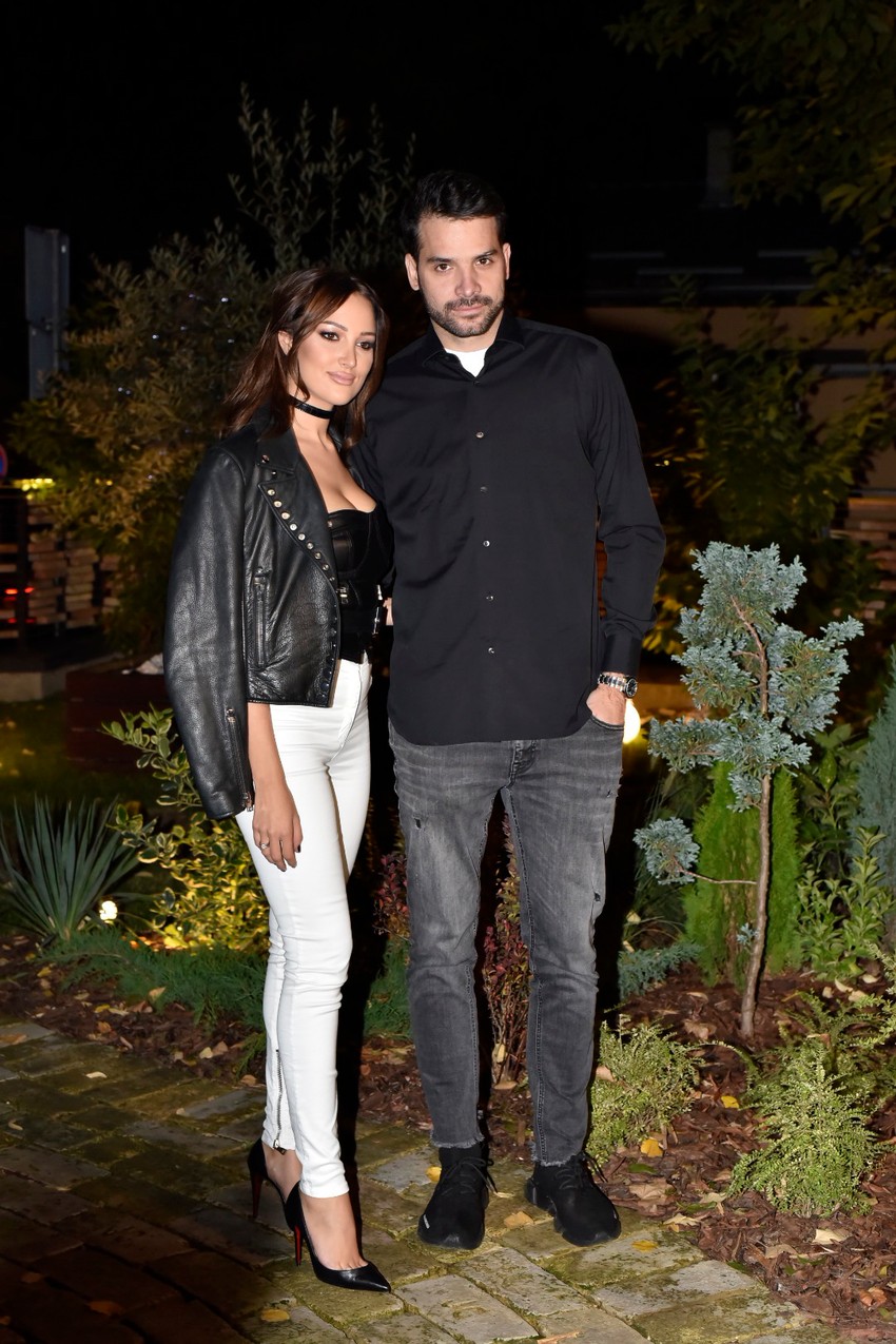 Filip Živojinović sa ženom Aleksandrom Prijović