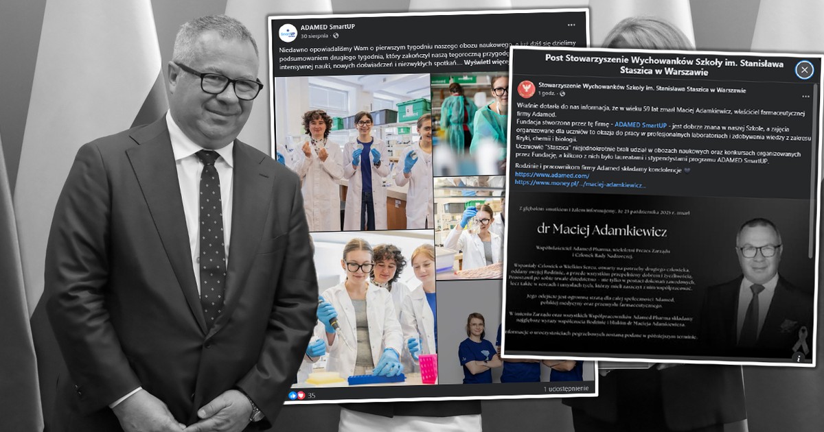 Nie żyje polski miliarder. Uczniowie ze Staszica zawdzięczają mu bardzo wiele