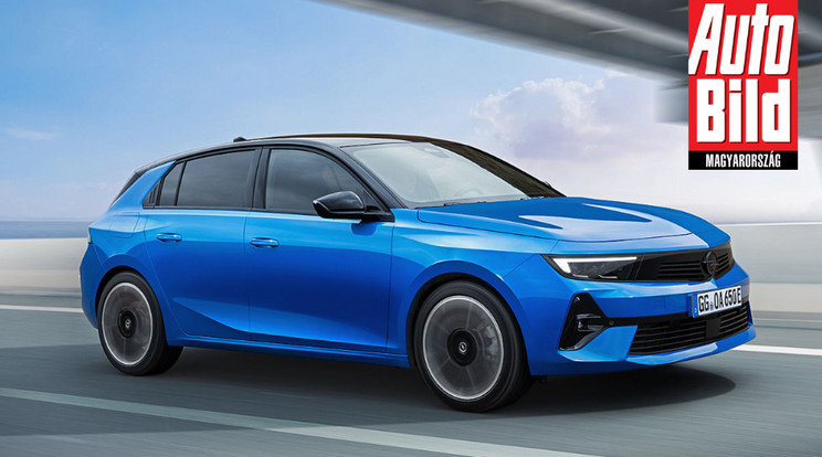 Az Opel Astra Electric 2023-ban kerül a piacra / Fotó: Auto Bild