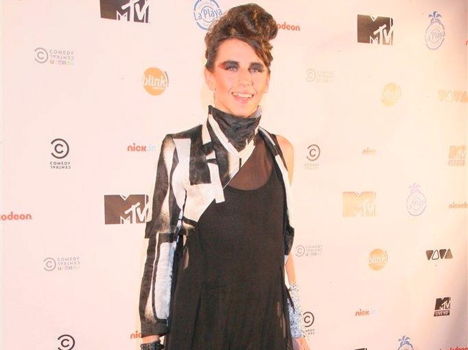 Michał Szpak na urodzinach MTV