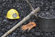 kopalnia, górnictwo, kilof, węgiel