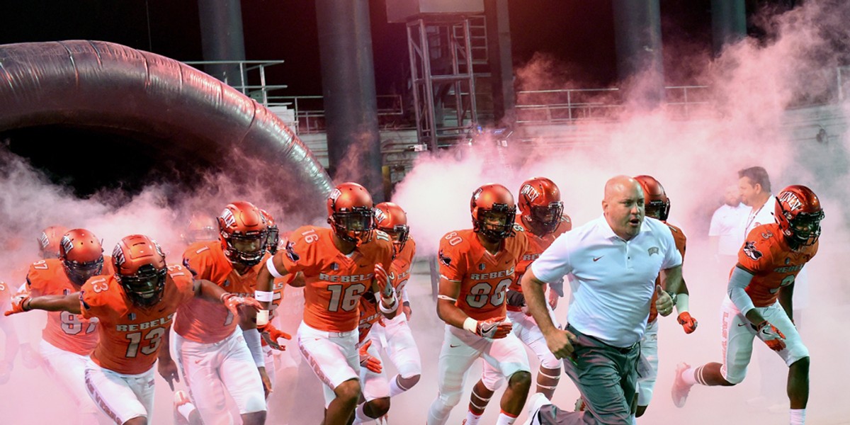 UNLV football team will honor victims of Las Vegas shooting with special helmets