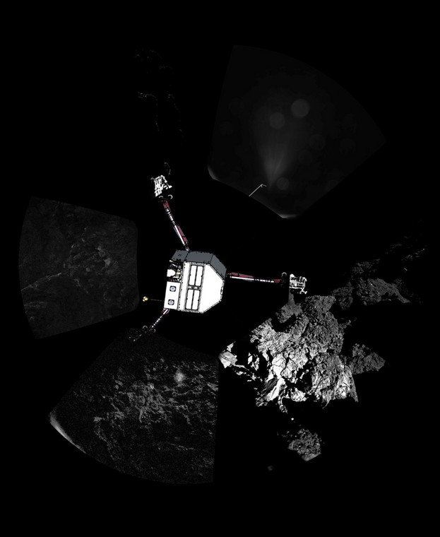 Rosetta Mision. Fot. Copyright ESA/Rosetta/Philae/CIVA