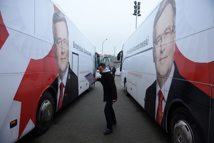 Konwencja wyborcza Bronisława Komorowskiego w Warszawie