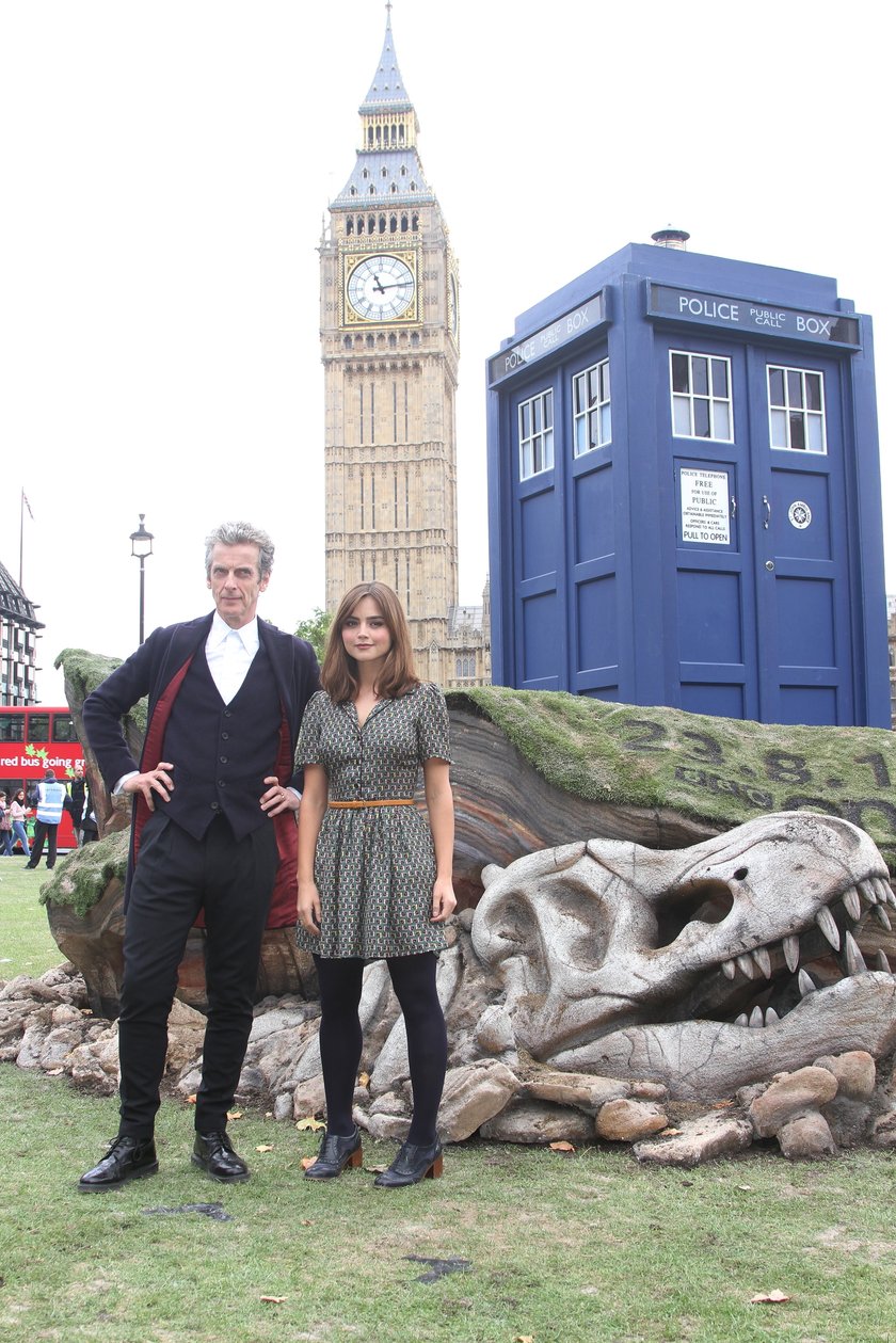 Peter Capaldi i Jenna Coleman