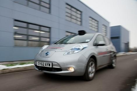 Automatyczny samochód studentów z Oksfordu