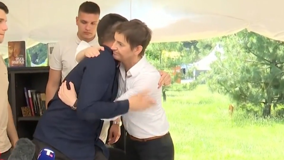 Ana Brnabić i Miloš Pavlović