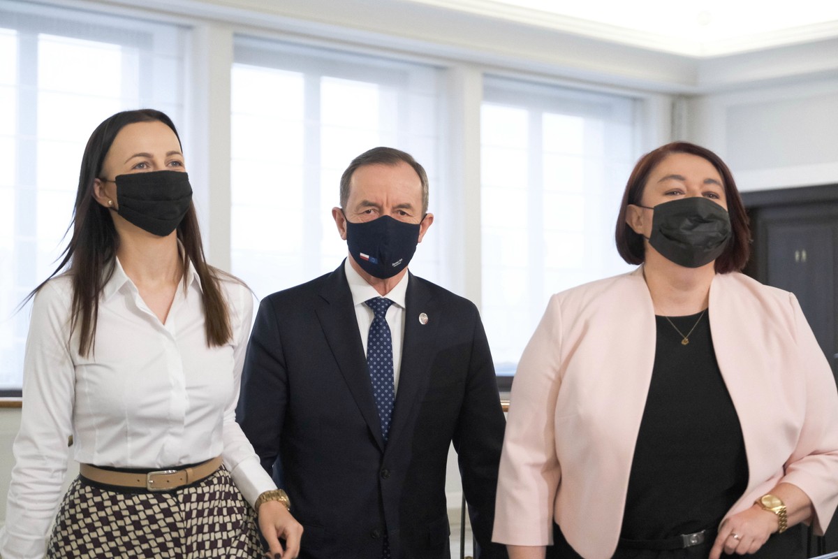 Małgorzata Daszczyk, Tomasz Grodzki i Anna Godzwon
