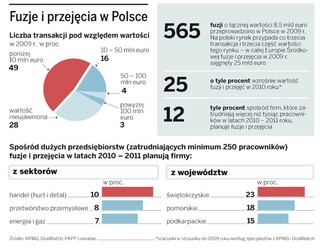 Firmy szykują się do fuzji