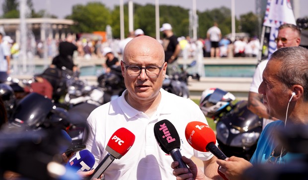 Skup SNS u Beogradu Miloš Vučević