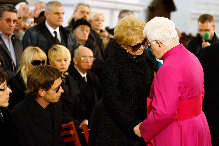 Żona aktora Magdalena Zawadzka