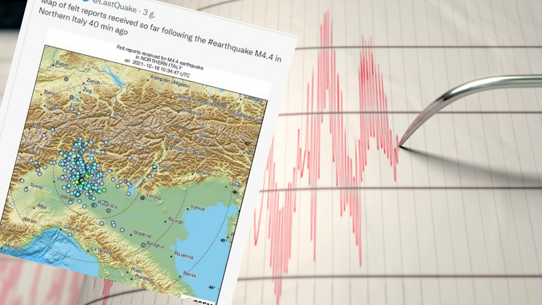 Silne trzęsienie ziemi we Włoszech. Nie ma informacji o ofiarach
