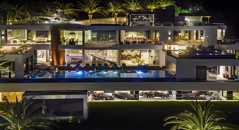 1. America's most expensive home is a 38,000-square-foot spec home in Bel Air. This home was curated for the ultimate billionaire who wants the best of everything that exists in life, luxury developer Bruce Makowsky said in a press release.