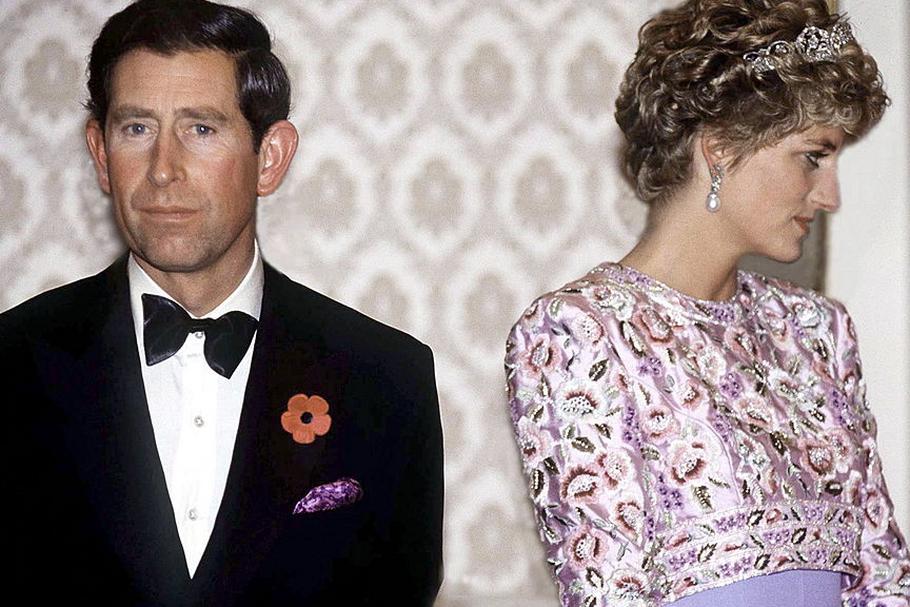 Brytyjski książę Karol (obecny król Karol III) i księżna Diana.
