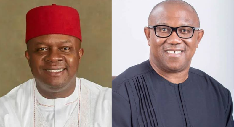 Valentine Ozigbo and Peter Obi