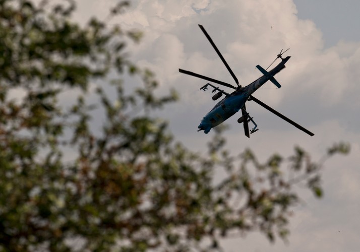 Walki w Doniecku. Regularna wojna