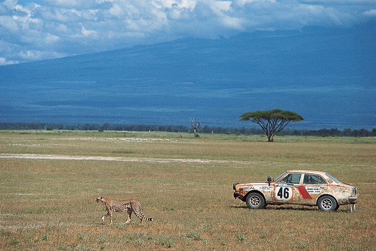 Rajd Safari rok 1974. Lancer 1600 GSR
