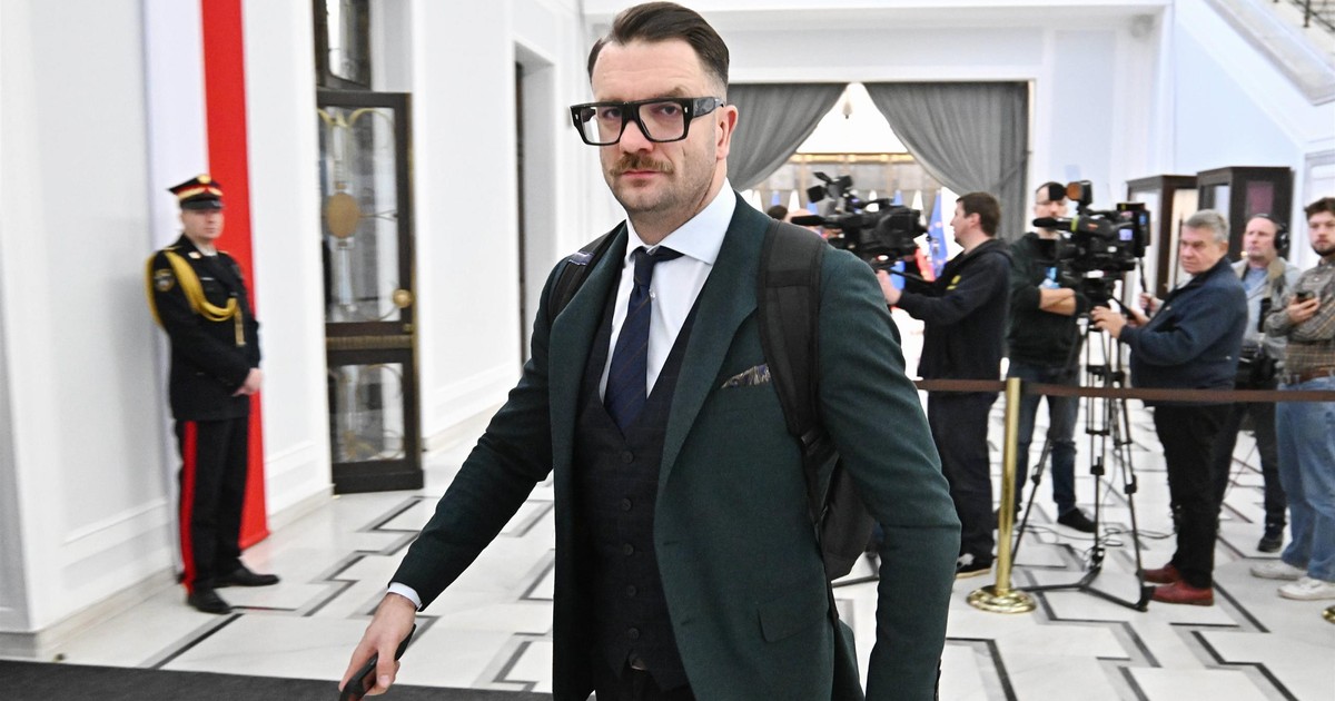 Łukasz Mejza ukarany. Z dzieckiem na rękach zaatakował senatora