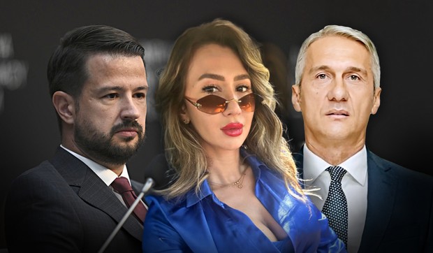 Jakov Milatović, Mirjana Pajković i Dejan Vukšić