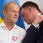 Donald Tusk i Szymon Hołownia