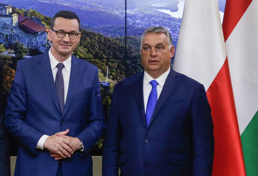 Mateusz Morawiecki i Viktor Orban