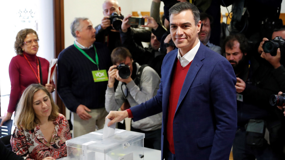 Wybory w Hiszpanii. Wygrali socjaliści premiera Pedra Sancheza