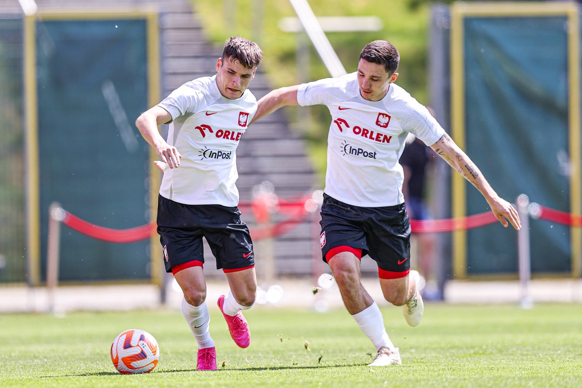 Trening reprezentacji Polski