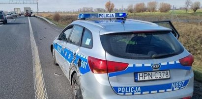 Groźny wypadek podczas protestu rolników. Policjantka została ranna