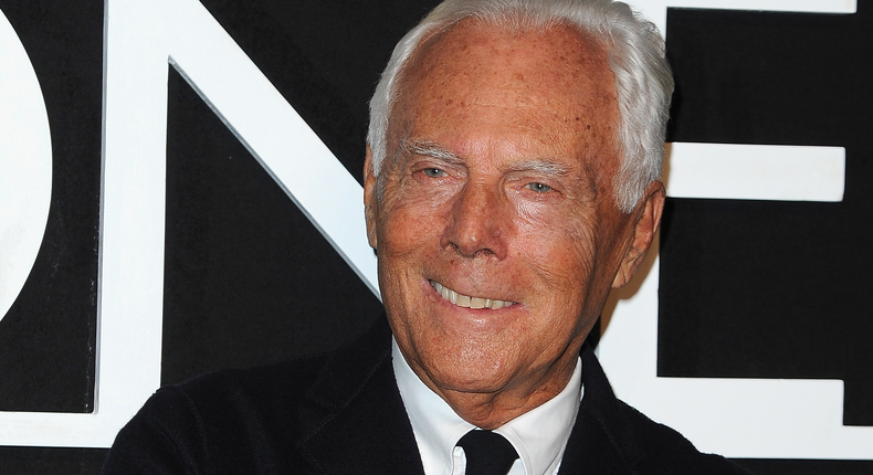 Giorgio Armani is worth almost $6 billion and is one of the wealthiest ...