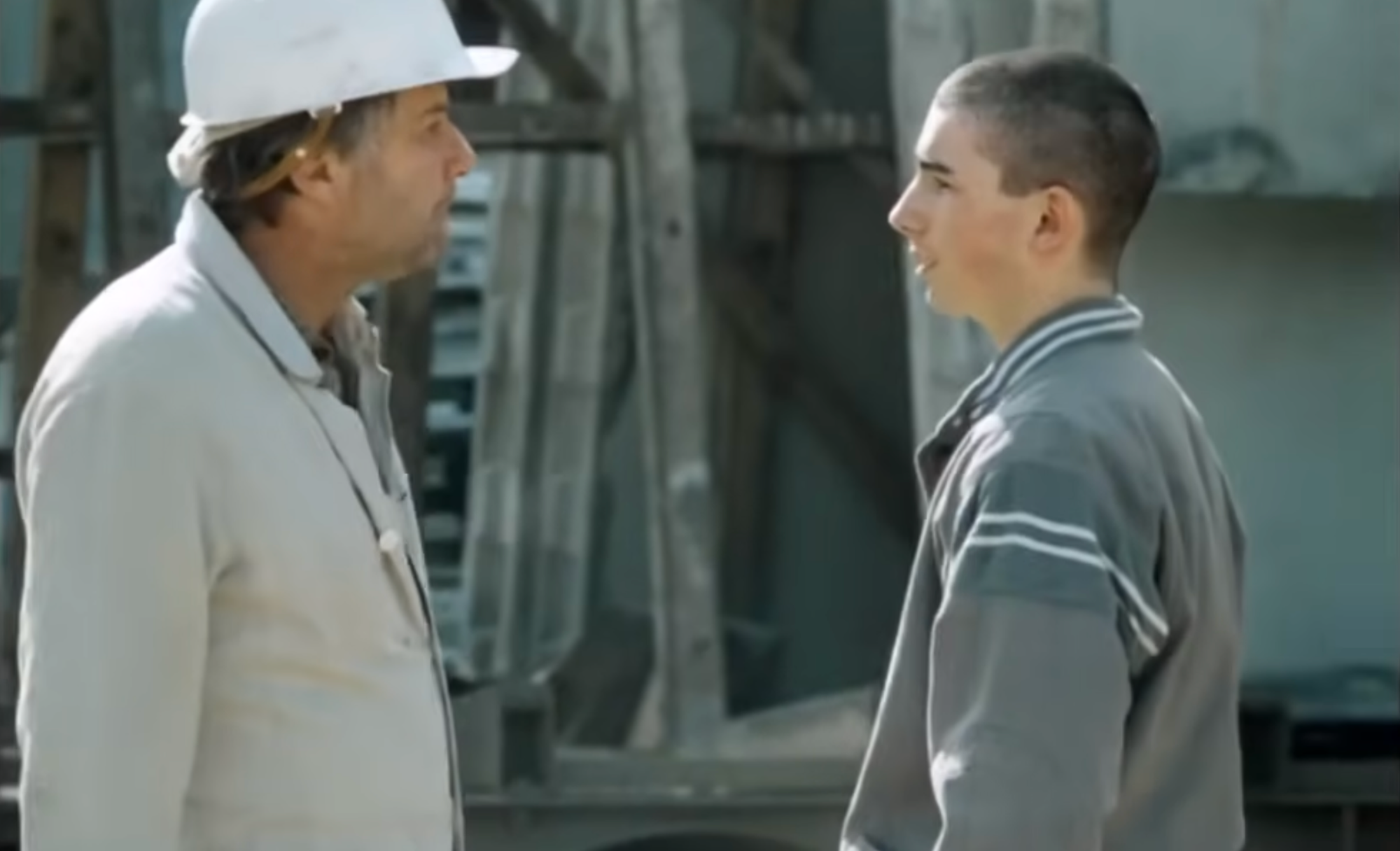 Ladislav Potměšil a Rudolf Hrušínský najml. vo filme Discopříběh.