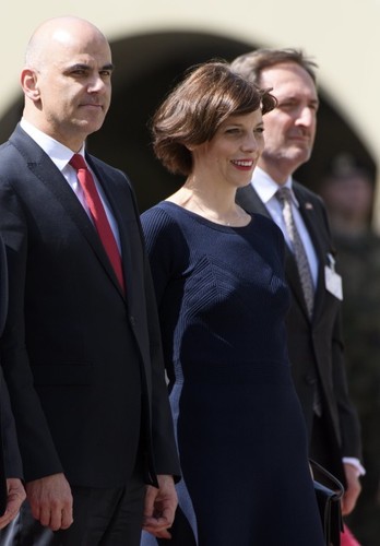 Alain Bersetl i Muriel Zeender Berset