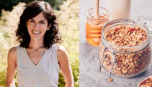 Dietitian Sheela Prakash follows the Mediterranean diet and said snacks like nuts, homemade granola, and Greek yogurt are staples in her house.Courtesy of Sheela Prakash/Anikona/Getty Images