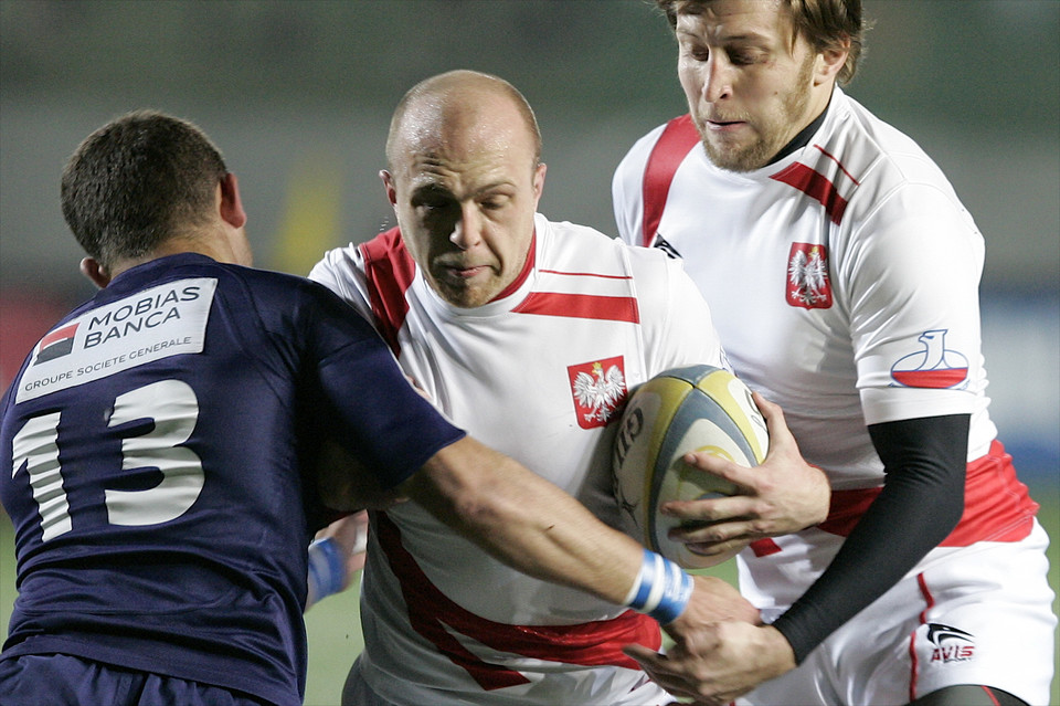 RUGBY PUCHAR EUROPY NARODÓW POLSKA KONTRA MOŁDWIA