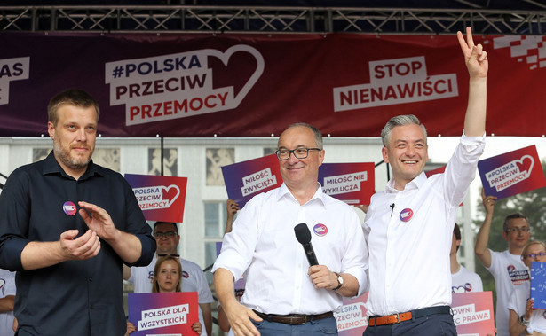 Czarzasty w Białymstoku: Kierownictwo PiS-u doprowadziło do tego, że ludzie patrzą na siebie złym wzrokiem [WIDEO]