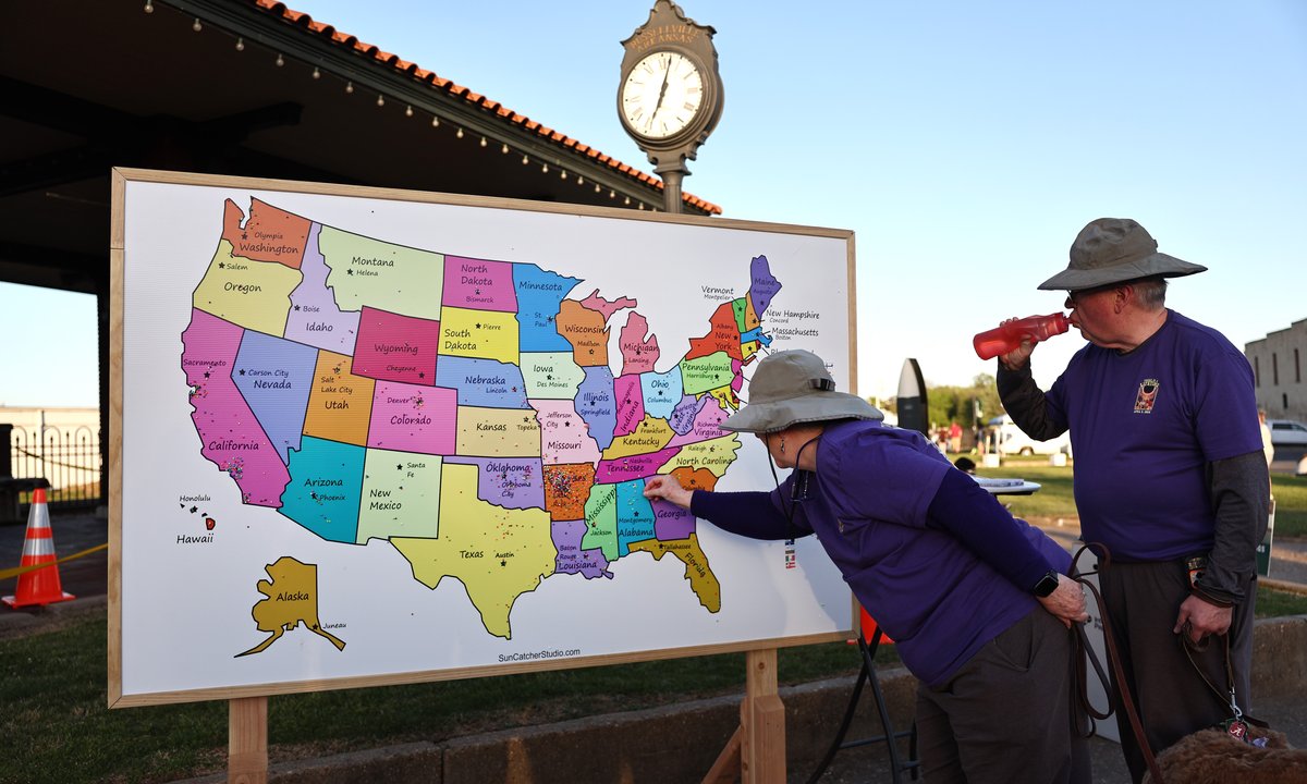 Trudny quiz z mapy USA. choćby Amerykanin może się pomylić