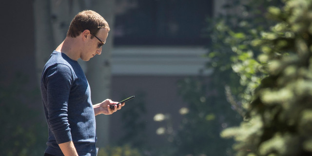 Mark Zuckerberg, CEO of Facebook, which owns WhatsApp.
