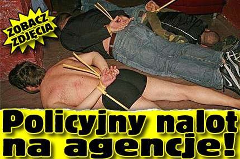 Policyjny nalot na agencje. Dużo zdjęć!