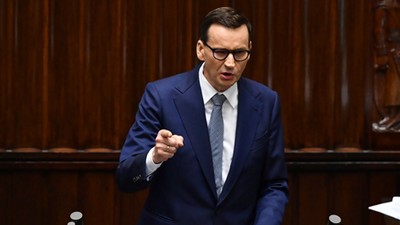 Premier Mateusz Morawiecki w Sejmie