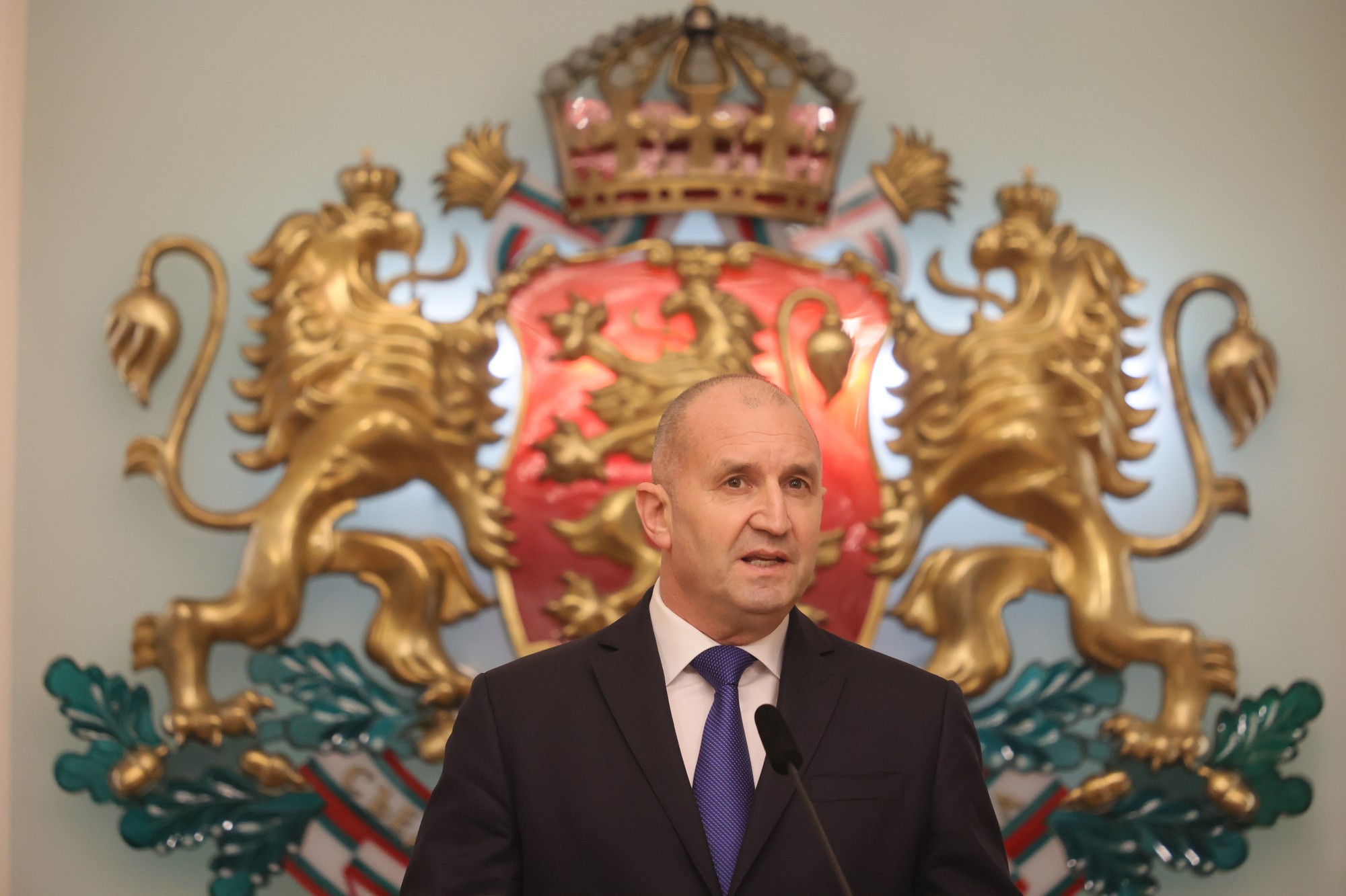 Bulharský prezident Rumen Radev.